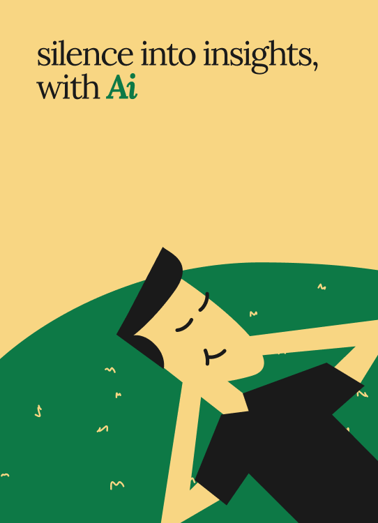 Silence into insights with AI